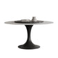 Modern Round Dining Table Set 1/3/4/5/7 Pieces Sintered Stone Dinette Set with Turntable Clearhalo 'Dining Room Sets' 'Dining Tables & Seating' 'dining_room_set' 'furn' 'furn_dining_room_set' 'Furniture' 'furniture_dining_room_set' 'Kitchen & Dining Furniture' 1200x1200_0bffa81b-7f92-48ad-a669-d994cc43123c