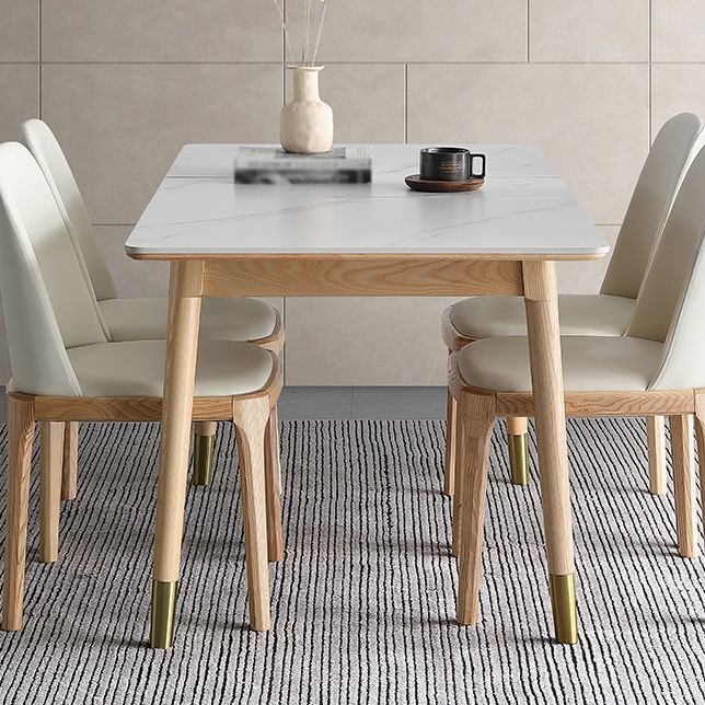 Stone 4-foot Dinette Table Traditional Luxury Extendable Dining Table for Home Clearhalo ' dining_table' 'Dining Tables & Seating' 'Dining Tables' 'furn' 'furn_dining_table' 'Furniture' 'furniture_dining_table' 'Kitchen & Dining Furniture' 'kitchen&dining_furn' 'kitchen' 'kitchen_dining_table' 1200x1200_0c024ad7-4db8-40f7-9cb4-c0a3d0ace932