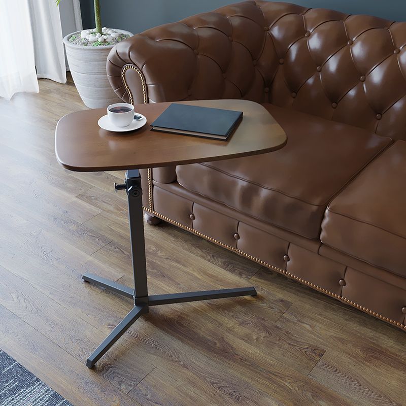 Contemporain Piedstal Base Standing Desk Converter Home Bureau de bureau en bois