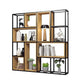 9.84"W Bookcase Industrial Style Open Back Bookcase for Home Study Room Office Clearhalo 'Bookcases' 'furn' 'furn_bookcases' 'Furniture' 'furniture_bookcases' 'kitchen' 'kitchen_bookcases' 'Living Room Furniture' 'Office Furniture' 1200x1200_0c039dfe-6bd9-4e91-8dbd-5365e7cfe864