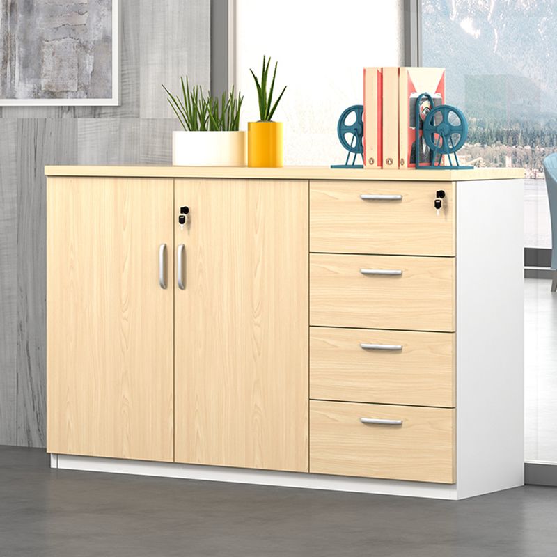 Nordic Style Filing Cabinet Wood Storage Design Lateral Filing Cabinet Clearhalo 'Filing Cabinets' 'filling_cabinets' 'furn' 'furn_filling_cabinets' 'Furniture' 'Office Furniture' 1200x1200_0c09eaa8-739d-4147-9f24-a016bf6f4df2