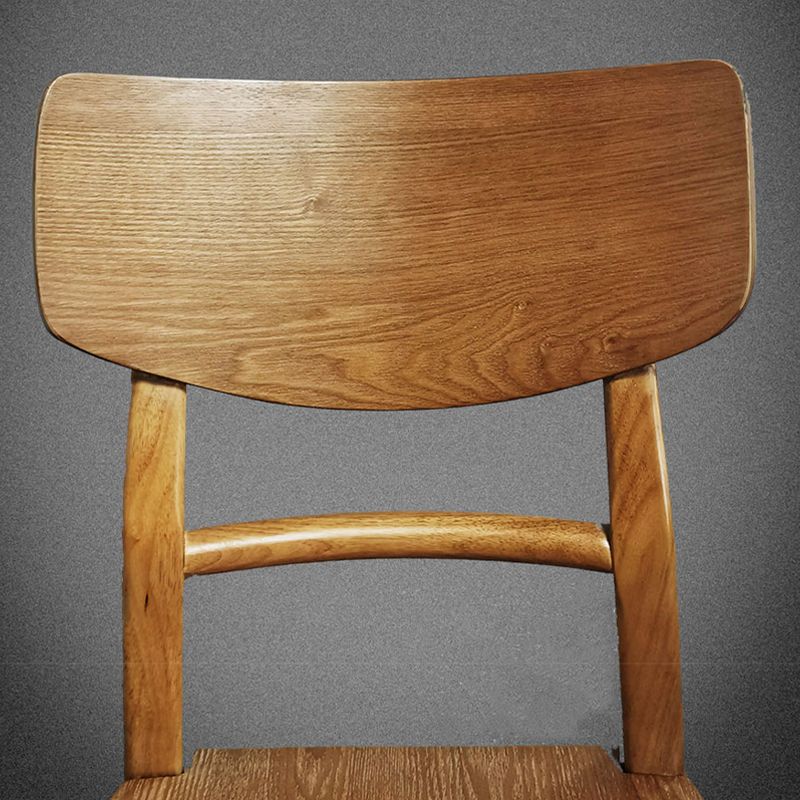 Wood Industrial Dining Room Chair Ladder Back Side Chair for Kitchen Clearhalo ' kitchen&dining_furn' 'Dining Chairs' 'Dining Tables & Seating' 'dining_chair' 'furn' 'furn_dining_chair' 'Furniture' 'furniture_dining_chair' 'Kitchen & Dining Furniture' 'kitchen' 1200x1200_0c0a216e-fac9-44ee-8f35-7b3c373b236c