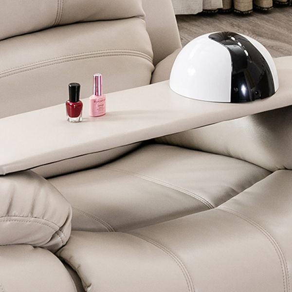 Sedia reclinabile regolabile reclinabile standard in pelle con supporto lombare