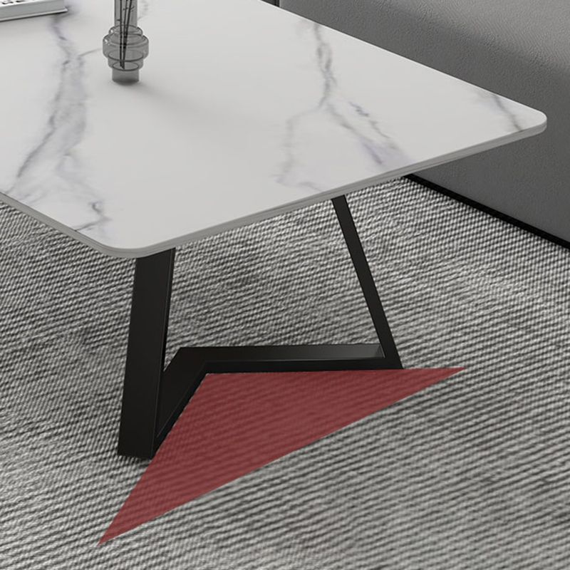 Glam Slate Coffee Table Rectangular Cocktail Table for Living Room Clearhalo 'Coffee & Accent Tables' 'Coffee Tables' 'coffee_tables' 'furn' 'furn_coffee_tables' 'Furniture' 'Living Room Furniture' 1200x1200_0c0cb53d-1807-43b7-9e4d-7fe3208ffe92