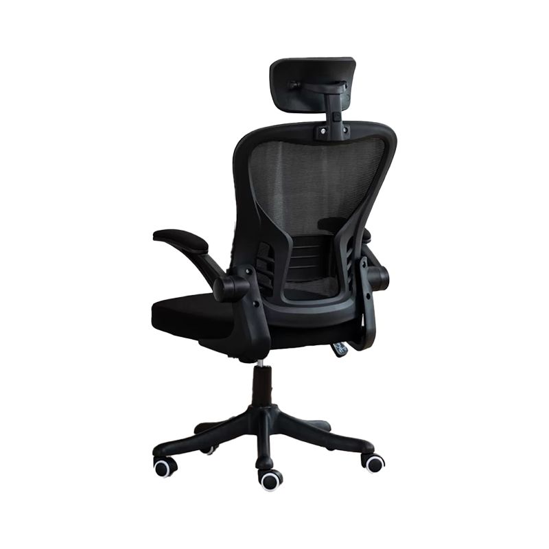 Gepolsterte Waffenbüros Stuhl Neigungsmechanismus Keine belastende ergonomische Folie Stuhl mit Rädern