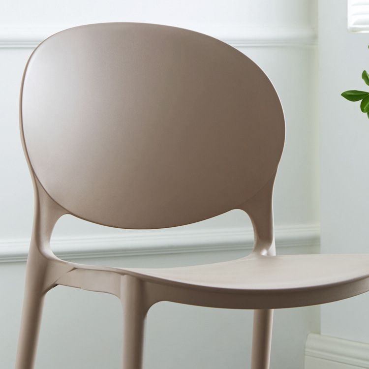 European Glam Style Plastic Chair Kitchen Dining Room Open Back Side Chairs Clearhalo ' kitchen&dining_furn' 'Dining Chairs' 'Dining Tables & Seating' 'dining_chair' 'furn' 'furn_dining_chair' 'Furniture' 'furniture_dining_chair' 'Kitchen & Dining Furniture' 'kitchen' 1200x1200_0c11280e-ebe4-41c1-9b37-55fad8c7c2e2