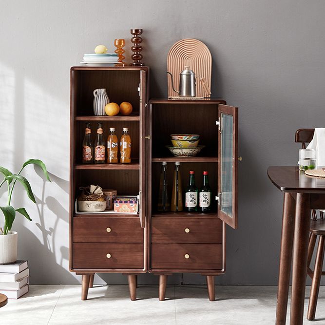 Armadio per accento in vetro in vetro MODERNO MODERNO MODERSO MOTORE CON I DRUCI