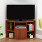 Modern Style TV Stand Wood Open Storage TV Console for Corner