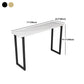 Rectangle Pub Table Contemporary Style Bar Table for Small Places