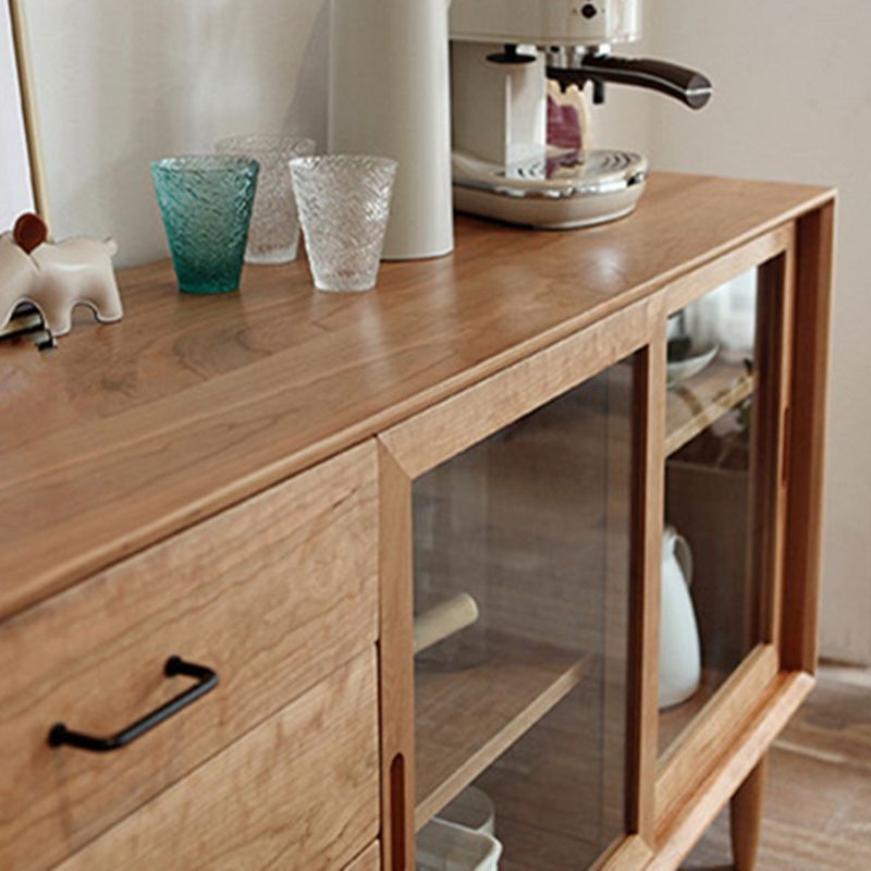 Gabinete rectángulo moderno gabinete lateral corredizo con cajón