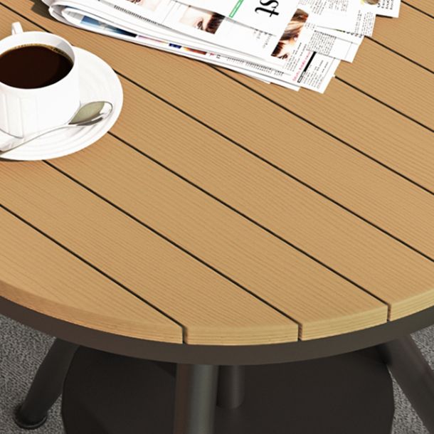 Tavolo da pranzo rotondo moderno in metallo tavolo da pranzo in altezza regolabile casual