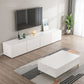 Contemporary Wood White TV Stand Console Enclosed Storage TV Media Stand for Living Room Clearhalo 'furn' 'furn_tv_stands_entertainment_centers' 'Furniture' 'Living Room Furniture' 'TV Stands & Entertainment Centers' 'TV Stands & Media Storage Furniture' 'tv_stands_entertainment_centers' 1200x1200_0c2262da-20e0-45c8-ac24-10c004e29e22