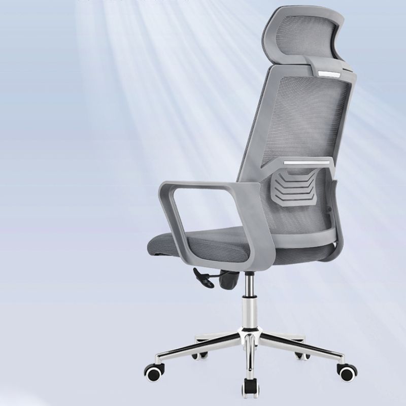 Fixed Arms Office Chair No Distressing Ergonomic Chair with Wheels Clearhalo 'furn' 'furn_office_chair' 'Furniture' 'Office Chairs' 'Office Furniture' 'office_chair' 1200x1200_0c23996b-04d1-4cf1-9cd0-dc20052cea32