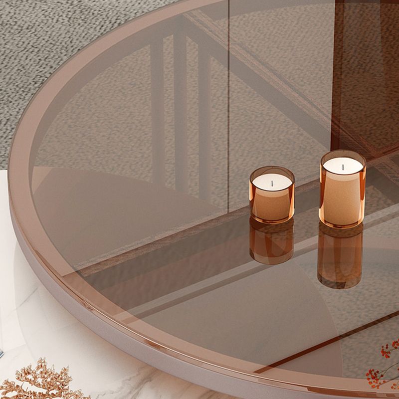 Frame Round Glam Coffee Table Slate Nesting Coffee Table Set Clearhalo 'Coffee & Accent Tables' 'Coffee Tables' 'coffee_tables' 'furn' 'furn_coffee_tables' 'Furniture' 'Living Room Furniture' 1200x1200_0c23f8db-da2d-4164-b27c-c600aafa5129