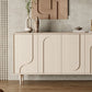 Tavolo da sideboard in legno ingegnerizzato contemporaneo con porte per soggiorno