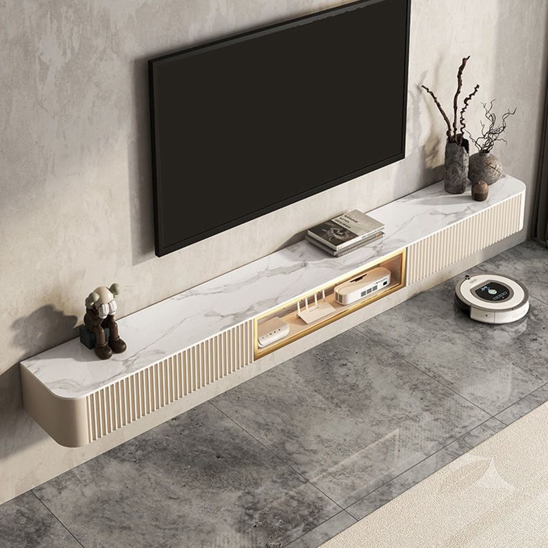 Contemporary TV Media Stand with Drawers Floating TV Stand Console Clearhalo 'furn' 'furn_tv_stands_entertainment_centers' 'Furniture' 'Living Room Furniture' 'TV Stands & Entertainment Centers' 'TV Stands & Media Storage Furniture' 'tv_stands_entertainment_centers' 1200x1200_0c2ae897-8379-4a73-8bee-da3fb0232146