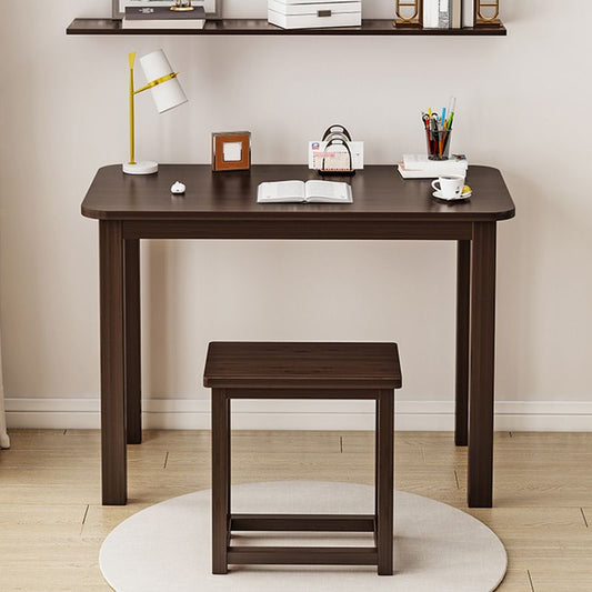 Bureau d'écriture en bois d'ingénierie de style industriel bureau rectangulaire