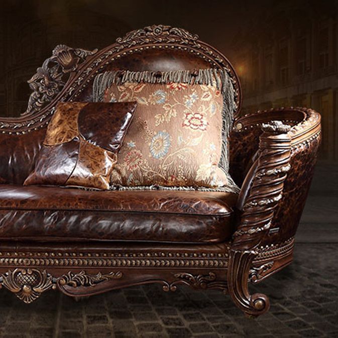 Traditional Upholstered Chaise Lounge Couch Fabric Chaise Lounge Chair with Arms Clearhalo 'Chairs & Seating' 'Chaise Lounge' 'chaise_lounge' 'furn' 'furn_chaise_lounge' 'Furniture' 'Living Room Furniture' 1200x1200_0c2fc06e-9295-4371-bfa4-bdb339997d71