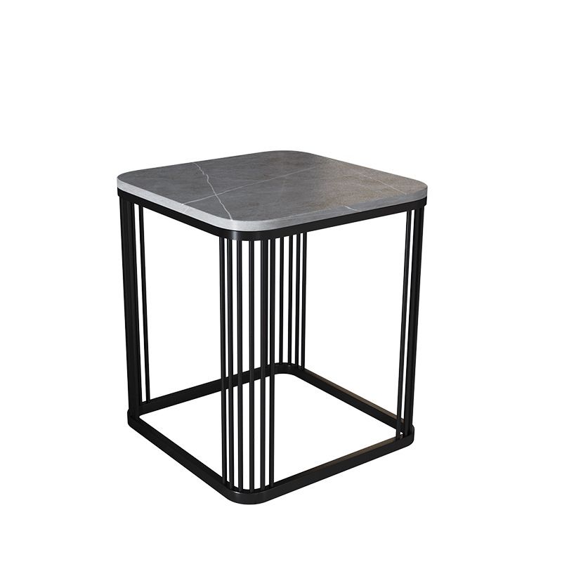 Square Nesting Coffee Table Set Slate Frame Coffee Cocktail Table with Drawer Clearhalo 'Coffee & Accent Tables' 'Coffee Tables' 'coffee_tables' 'furn' 'furn_coffee_tables' 'Furniture' 'Living Room Furniture' 1200x1200_0c353fb5-4bd9-437a-b193-de2876f3fcde