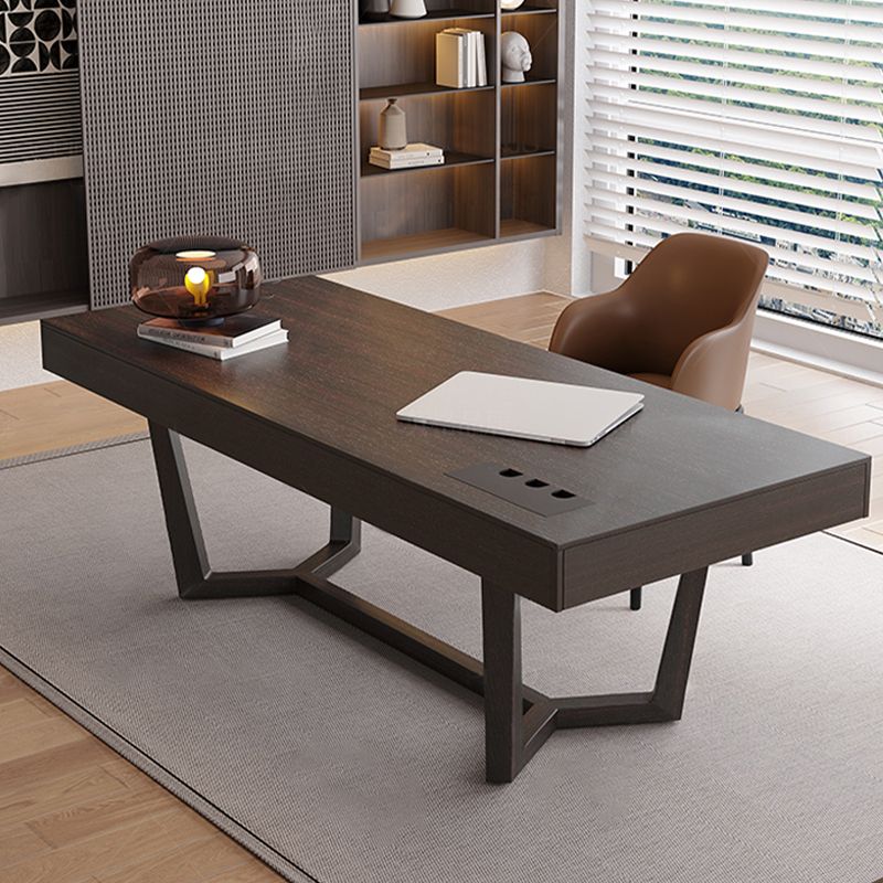 Bureau de bureau en bois contemporain Desk Reckord