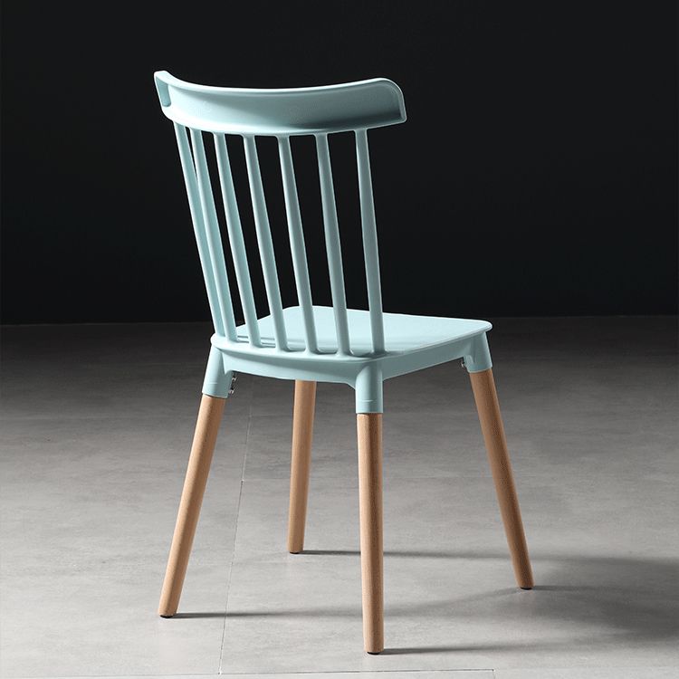 Modern Style Slat Back Chair Dining Armless Chairs with Wooden Legs for Kitchen Clearhalo ' kitchen&dining_furn' 'Dining Chairs' 'Dining Tables & Seating' 'dining_chair' 'furn' 'furn_dining_chair' 'Furniture' 'furniture_dining_chair' 'Kitchen & Dining Furniture' 'kitchen' 1200x1200_0c38c58c-ebfc-43ef-bb67-887a726a9c6b