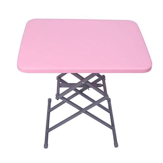 Scrivania di scrittura di plastica contemporanea pieghevole rettangolare home office scrivania