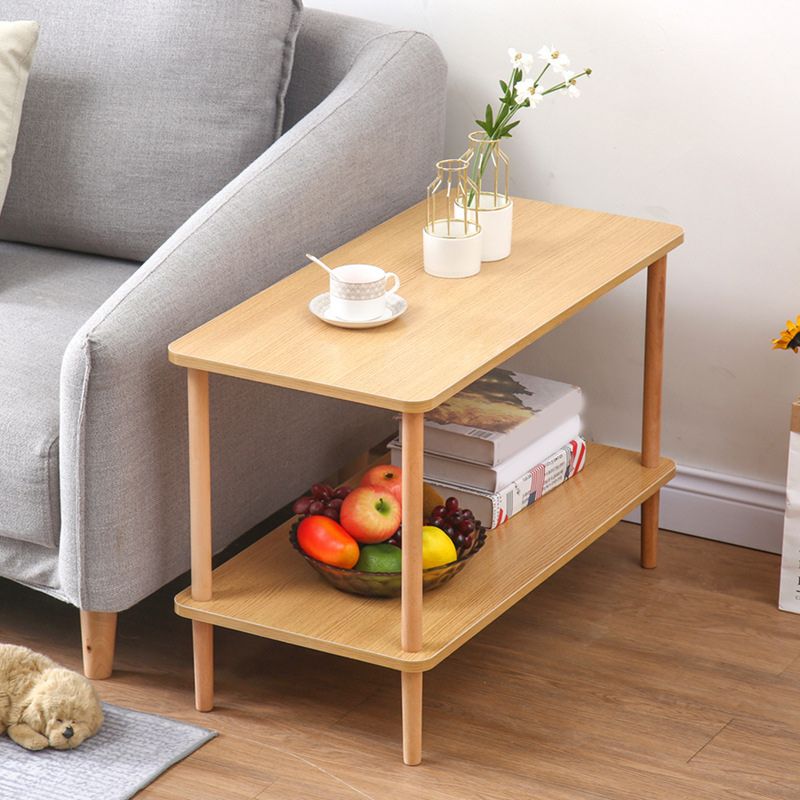 20.87 "Table lateral de estilo contemporáneo de estilo 4 patas Sofá Sofá Mesa de acento