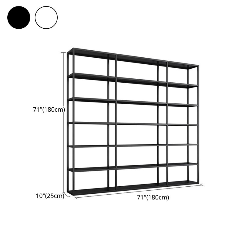 9.84"W Bookshelf Open Back Modern Style Bookcase for Home and Office Clearhalo 'Bookcases' 'furn' 'furn_bookcases' 'Furniture' 'furniture_bookcases' 'Office Furniture' 1200x1200_0c3ea268-7478-40c0-9933-32be79531c1b