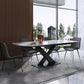 Extendable Modern Kitchen Sintered Stone Furniture Standard Height Dining Room Table Set Clearhalo 'Dining Room Sets' 'Dining Tables & Seating' 'dining_room_set' 'furn' 'furn_dining_room_set' 'Furniture' 'furniture_dining_room_set' 'Kitchen & Dining Furniture' 'kitchen&dining_furn' 'kitchen' 1200x1200_0c406ab2-d197-4876-bf4a-a55b87d4a1f8
