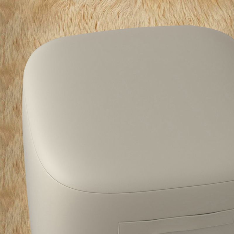 Orange Modern Pouf Square Stain Resistant Pouf for Home Decor Clearhalo 'furn' 'furn_ottomans_poufs' 'Furniture' 'Living Room Furniture' 'Ottomans & Poufs' 'ottomans_poufs' 1200x1200_0c412e6b-4ead-4653-b1ad-f519101df49d