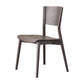 Solid Wood Contemporary Dining Chair Kitchen Armless Open Back Chair
