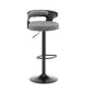 Contemporary Liftable Bar Stool Round Counter Bar Stool with Metal Legs Clearhalo 'Bar Furniture' 'Bar Stools' 'bar_stools' 'Furniture' 'furniture_bar_stools' 'Kitchen & Dining Furniture' 1200x1200_0c44c00f-74f4-4852-92b0-60b65d30a100