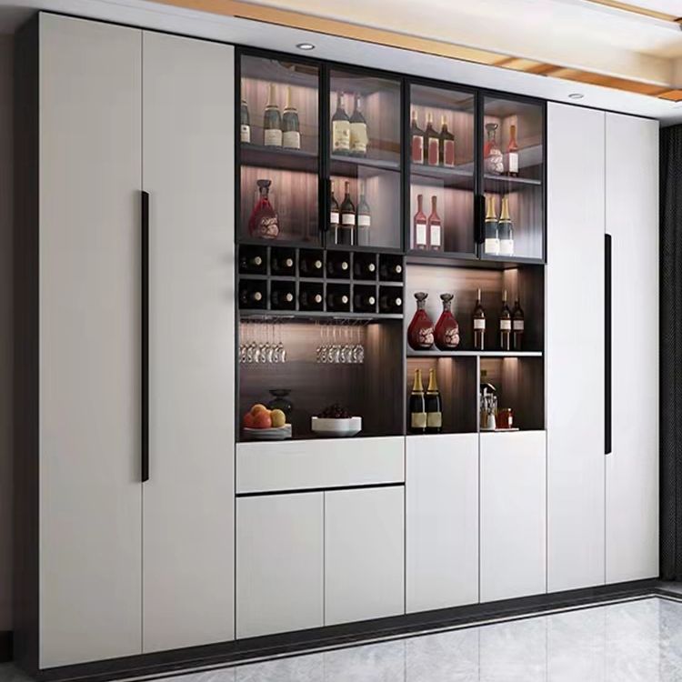 Modernes Sideboard Holzbuffet Sideboard mit Türen für Wohnzimmer