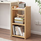 Scandinavian Shelf Bookcase Open Back Bookcase for Home Office