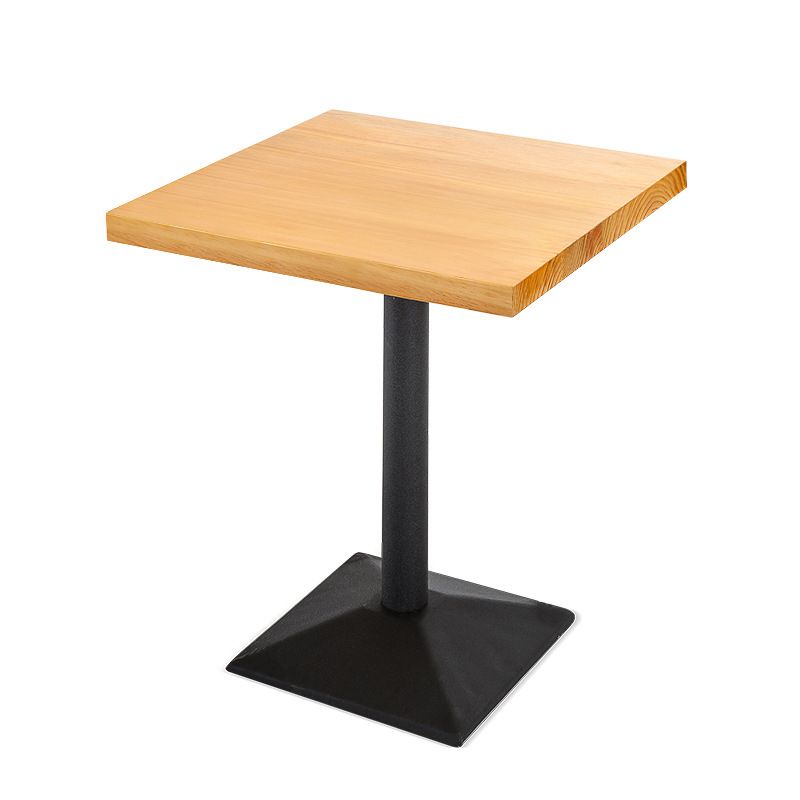 Industrial Rectangle Table Set 1/2/3 Pieces Dining Set for Restaurant Clearhalo 'Dining Room Sets' 'Dining Tables & Seating' 'dining_room_set' 'furn' 'furn_dining_room_set' 'Furniture' 'Kitchen & Dining Furniture' 1200x1200_0c4a94b3-fb6d-41ba-ad31-7b9f79541821