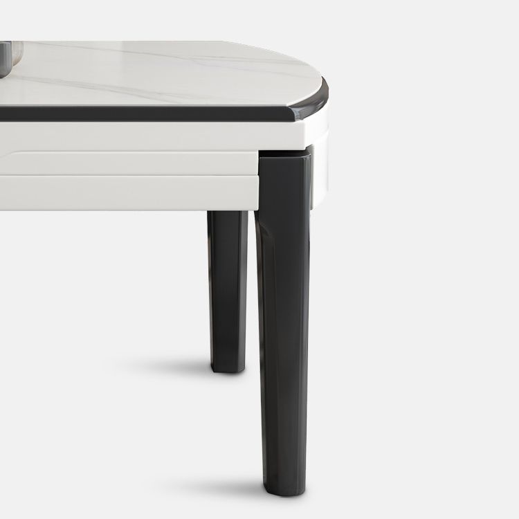 Ensemble de Table à manger pliable avec plateau en pierre, pour la maison, ensemble de Dinette moderne, 1/7 pièces