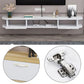 Contemporary Style TV Stand Faux Wood Wall-mounted TV Cabinet with 2 Doors Clearhalo 'furn' 'furn_tv_stands_entertainment_centers' 'Furniture' 'Living Room Furniture' 'TV Stands & Entertainment Centers' 'TV Stands & Media Storage Furniture' 'tv_stands_entertainment_centers' 1200x1200_0c5117c6-63a7-486f-b71c-ad32db591db5
