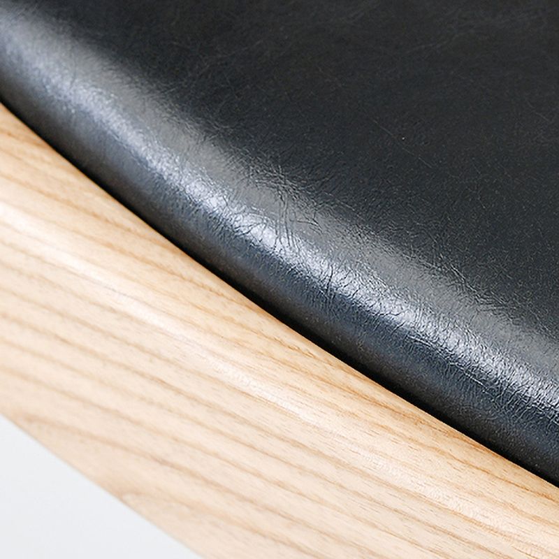 Modern Dining Chair 20'' Wide Open Arm Chair with 4 Wood Legs for Home Use Clearhalo ' kitchen&dining_furn' 'Dining Chairs' 'Dining Tables & Seating' 'dining_chair' 'furn' 'furn_dining_chair' 'Furniture' 'furniture_dining_chair' 'Kitchen & Dining Furniture' 'kitchen' 1200x1200_0c597108-3076-43e6-864c-456067a57ebe