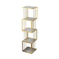 Glam Open Etagere Bookshelf Vertical Iron Bookshelf for Home Clearhalo 'Bookcases' 'furn' 'furn_bookcases' 'Furniture' 'furniture_bookcases' 'kitchen' 'kitchen_bookcases' 'Living Room Furniture' 'Office Furniture' 1200x1200_0c5cc406-705b-450f-bf83-f290c36a47f3