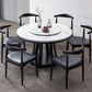 Modern White Standard Dining Table Round Marble Dining Table with Pedestal Base Clearhalo ' dining_table' 'Dining Tables & Seating' 'Dining Tables' 'furn' 'furn_dining_table' 'Furniture' 'furniture_dining_table' 'Kitchen & Dining Furniture' 'kitchen&dining_furn' 'kitchen' 'kitchen_dining_table' 1200x1200_0c604c14-7886-4bbb-b8d9-141ab24fe093