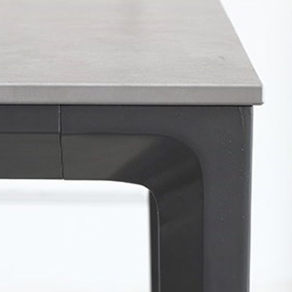 1/3/4/5/7 Pieces Modern Dining Set with Grey Top Table and Leather Chairs Dinette Set Clearhalo 'Dining Room Sets' 'Dining Tables & Seating' 'dining_room_set' 'furn' 'furn_dining_room_set' 'Furniture' 'furniture_dining_room_set' 'Kitchen & Dining Furniture' 'kitchen&dining_furn' 'kitchen' 1200x1200_0c6281b4-eca4-41bf-98f4-dc419f556a08