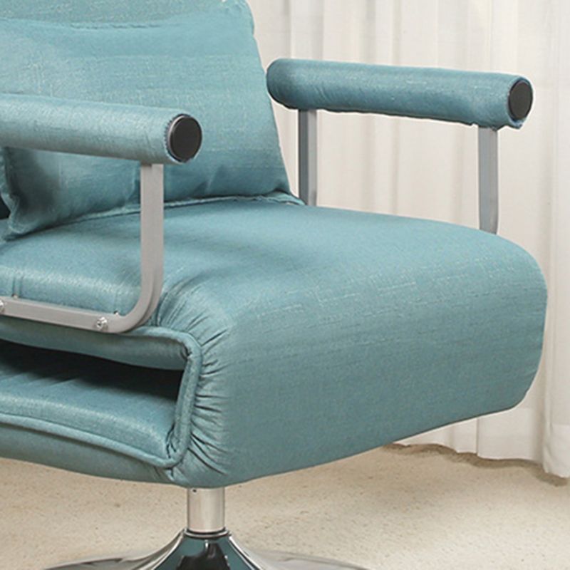 Sedia reclinabile in metallo a colore solido reclinabile