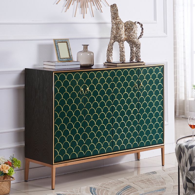 Modern Style Buffet Table Solid Wood Side Board with Cabinets Clearhalo 'buffet_sideboard' 'Buffets & Sideboards' 'furn' 'furn_buffet_sideboard' 'Furniture' 'Kitchen & Dining Furniture' 1200x1200_0c65f733-ca01-4c7d-bad5-b3eace805000