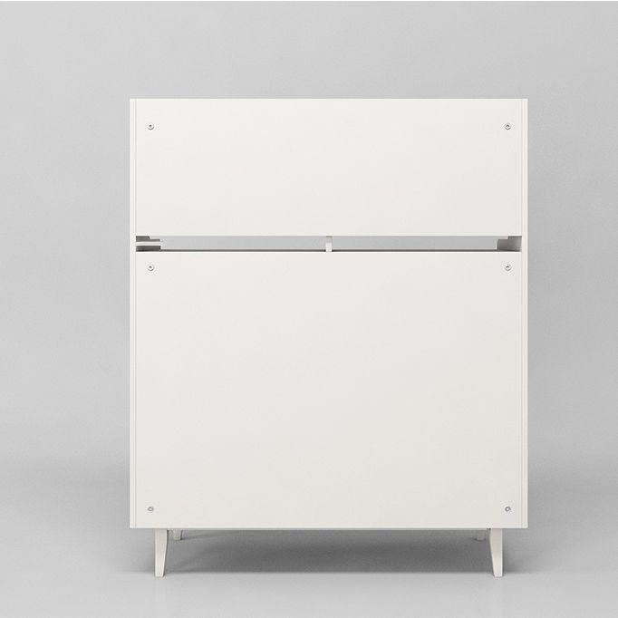 Sideboard moderna della porta in pietra 39,5 "L buffet soggiorno 2 server dei cassetti