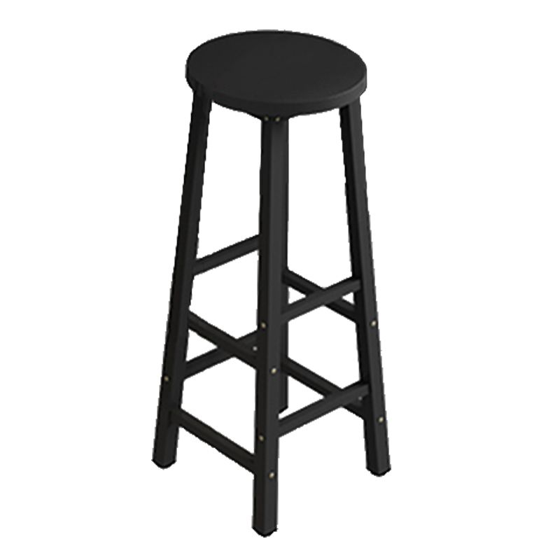 Mesa de mostrador de madera rectangular industrial, juego de mesa de Bar de 3/4 piezas para cafetería