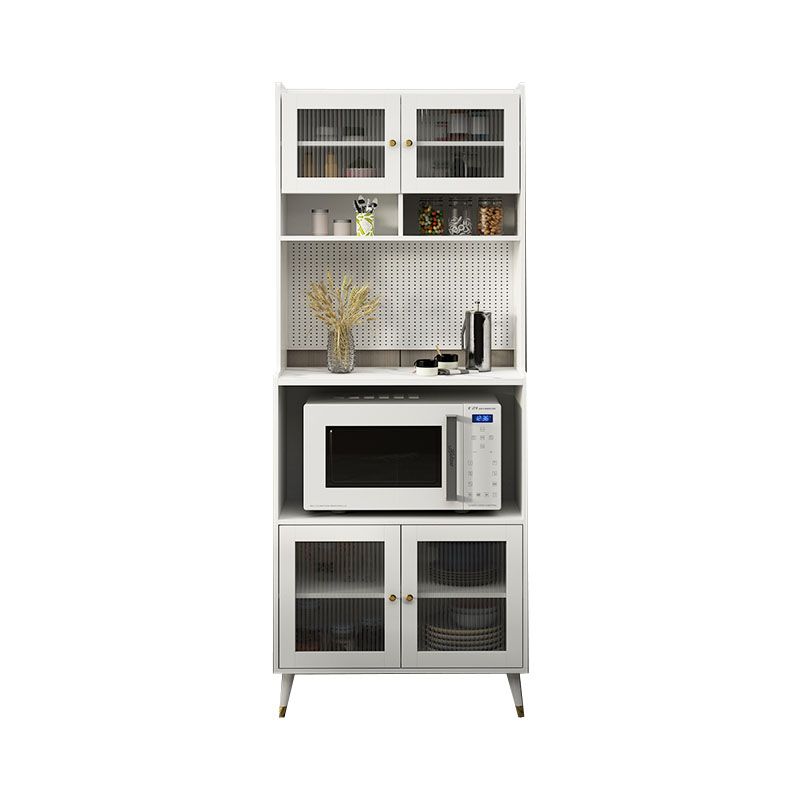 Ultra Modern Dining Hutch Faux Wood Storage Cabinet for Dining Room Clearhalo 'Display & China Cabinets' 'display_china_cabinets' 'furn' 'furn_display_china_cabinets' 'Furniture' 'Kitchen & Dining Furniture' 1200x1200_0c6bbd13-1d4b-4392-b1ff-a76bd2ae81e5