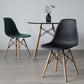 Glam Style Side Chair Set Plastic Dining Room Side Chair with Wood Legs Clearhalo ' kitchen&dining_furn' 'Dining Chairs' 'Dining Tables & Seating' 'dining_chair' 'Furniture' 'furniture_dining_chair' 'Kitchen & Dining Furniture' 'kitchen' 1200x1200_0c6cdcf1-f3f7-4cdb-ae62-da0e264e313b