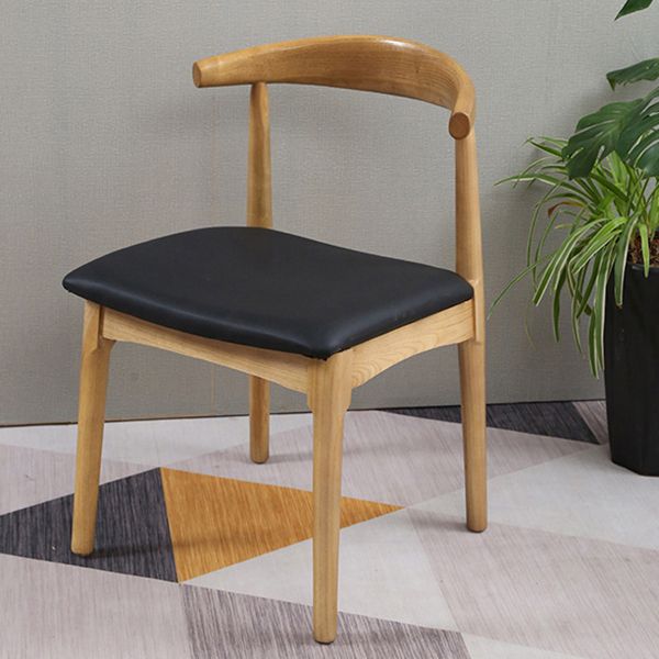 Modern Style Round Solid Wood Dining Set 1/2/3/4/5 Pieces Dining Set for Dining Areas Clearhalo 'Dining Room Sets' 'Dining Tables & Seating' 'dining_room_set' 'furn' 'furn_dining_room_set' 'Furniture' 'Kitchen & Dining Furniture' 1200x1200_0c6d8bd4-5bea-4236-bd93-ae6c66b7fcbf