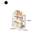 11.81" Wide Ladder Bookshelf Contemporary Metal and Wood Bookcase Clearhalo 'Bookcases' 'furn' 'furn_bookcases' 'Furniture' 'Office Furniture' 1200x1200_0c6eb775-8b74-4e8e-8c3d-53cf6c9156e0