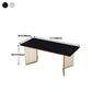 Glam 1/5/7 Pieces Dining Set Rectangle Stone Dining Table for Dining Room Clearhalo 'Dining Room Sets' 'Dining Tables & Seating' 'dining_room_set' 'furn' 'furn_dining_room_set' 'Furniture' 'furniture_dining_room_set' 'Kitchen & Dining Furniture' 1200x1200_0c70d2c1-0ca4-4e6b-88fa-b01ad6bb4fde
